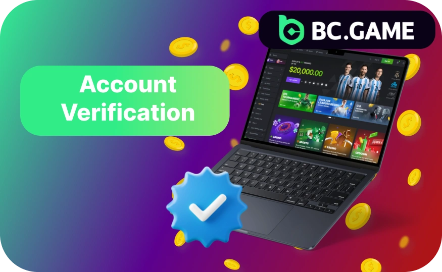 Verify BC Game account 